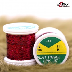 FLAT TINSEL - RED