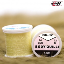 BODY QUILLS - YELLOW OLIVE LT.
