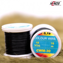 COLOUR WIRE - CWS30 - ČERNÁ pr. 0,09 mm