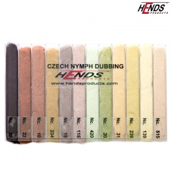 CZECH NYMPH DUBBING BOX - NATURAL - 12 COLOURS