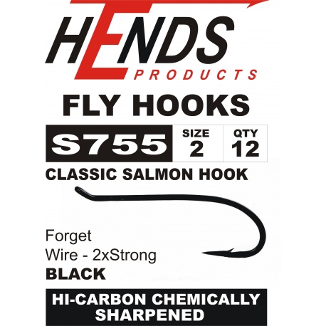 HENDS S755 - salmon single hook 