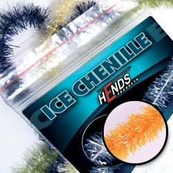 ICE CHENILLE - ORANGE FLUO