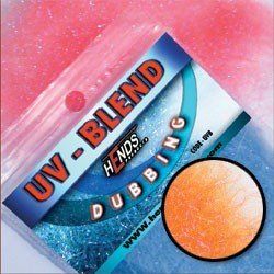 UV-BLEND DUBBING - ŽLUTO - ORANŽOVÁ FLUO