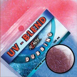 UV-BLEND DUBBING - VÍNOVĚ ČERVENÁ